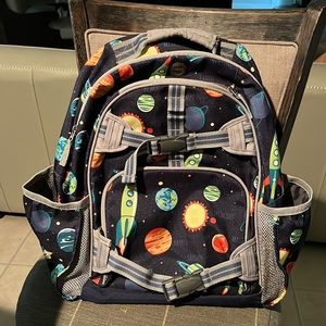 Pottery Barn, large, in new condition condition backpack with pencil pouch